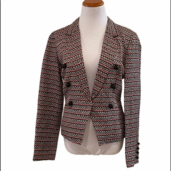 Elizabeth & James Open Front Blazer Zigzag - Picture 2 of 13